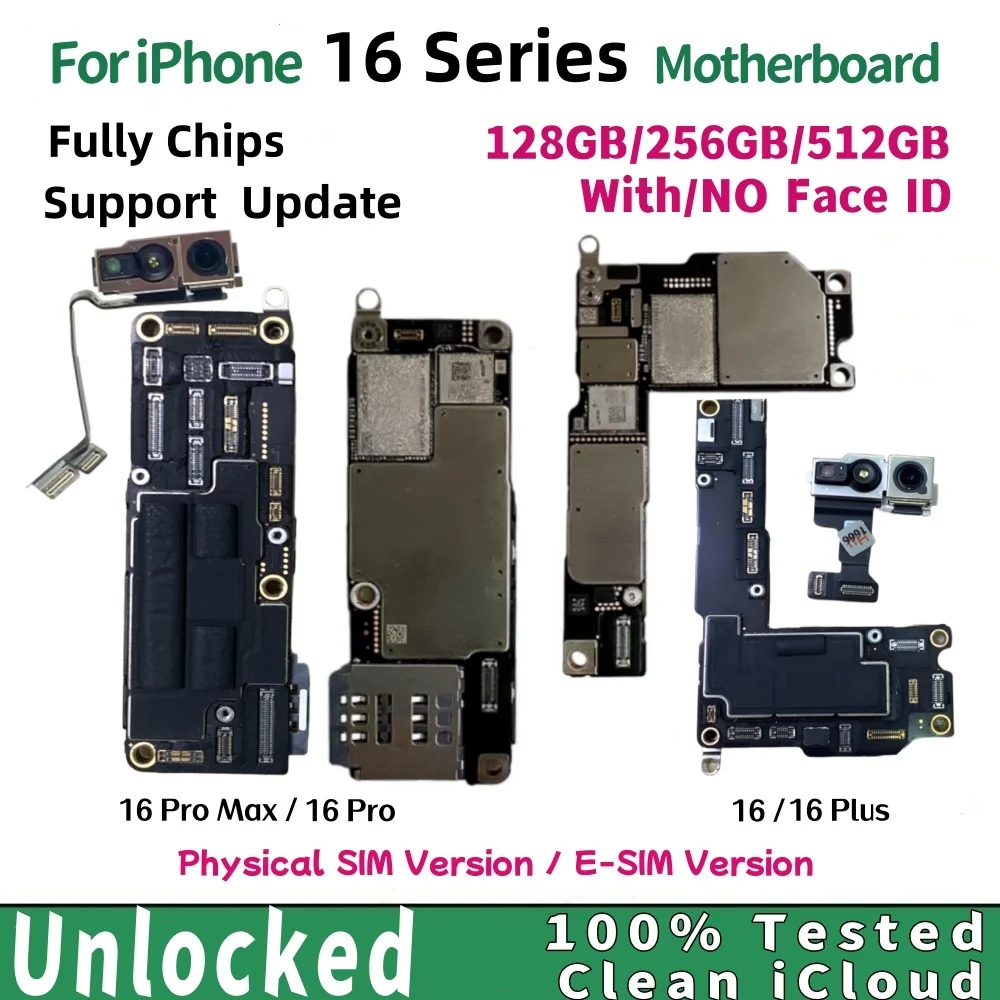 iPhone16 マザーボード　Face ID付き iPhone16 マザーボード Face ID付き iPhone 16のチップID - iFixit