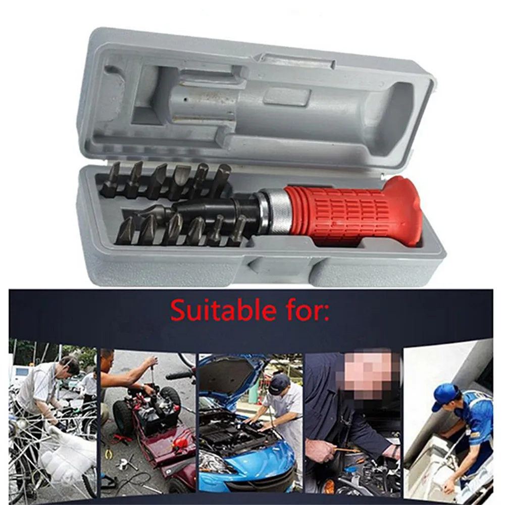 

14Pcs For Cheavy-Duty Impact Driver Drill Bit Screwdriver Set Tool Sleeve Kit With Box