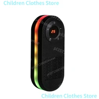 Обогреватель Портативный настольный обогреватель с ЖК-дисплеем Дистанционное быстрое нагревание Офисный обогреватель Энергоэффективный для домашнего офиса Вилка европейского стандарта — изображение 6