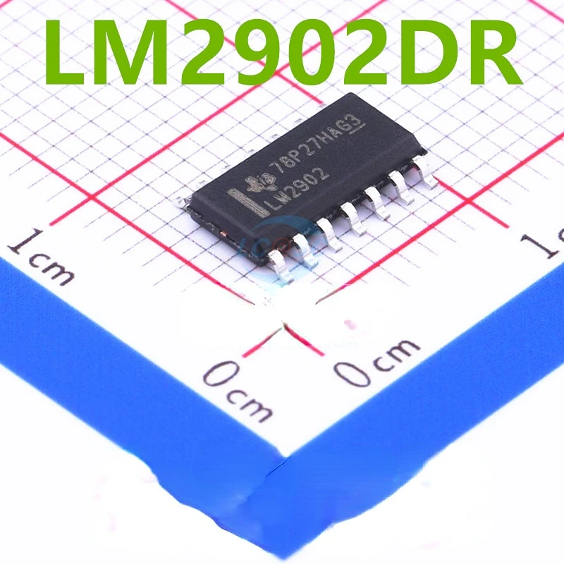 

10pcs New and original LM2902DR LM2902 SOP-14 Low power Four-way operational amplifier IC chips LM2902DR LM2902 SOP-14