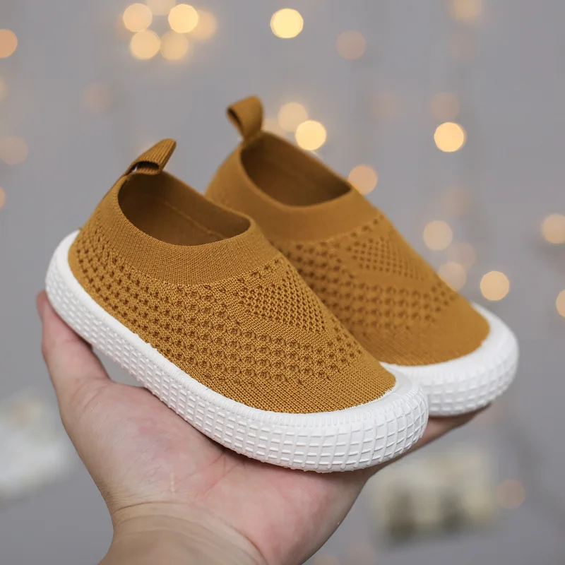 

Kids Casual Shoes Boys Girls Mesh Shoes Summer Fashion Breathable Unisex Baby Soft Bottom Comfortable Non-Slip Toddler Sneakers