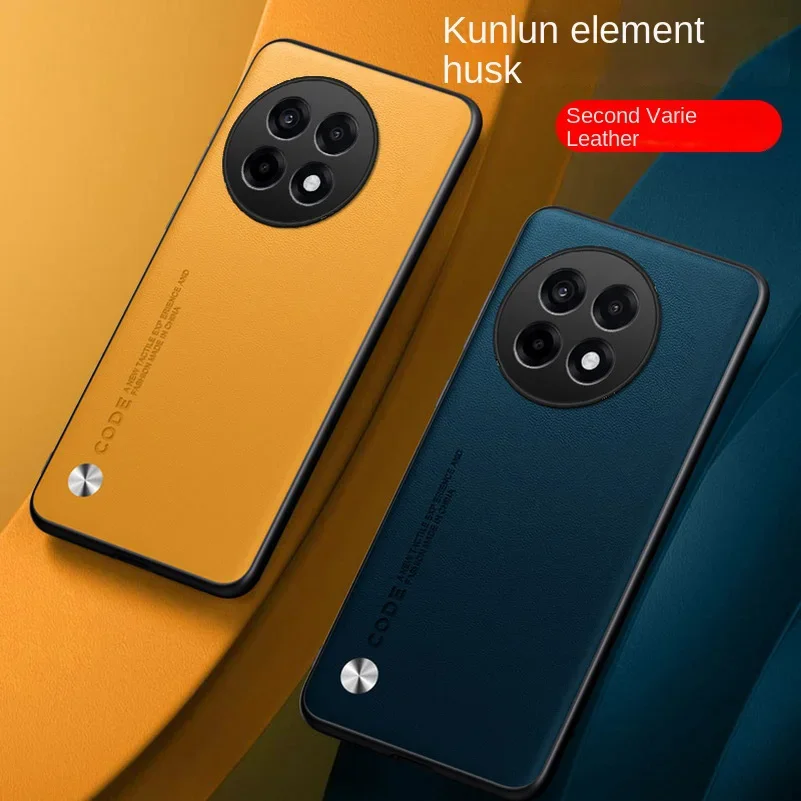 Premium Matte Leather Shockproof Case with Camera Protection