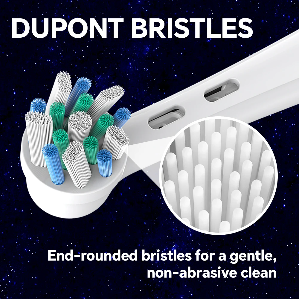 4/8/12 교체용 브러시 헤드, 오랄비 iO 2 3 4 5 6 7 8 9 10 전동 칫솔 호환, 크로스 클린용 칫솔 헤드