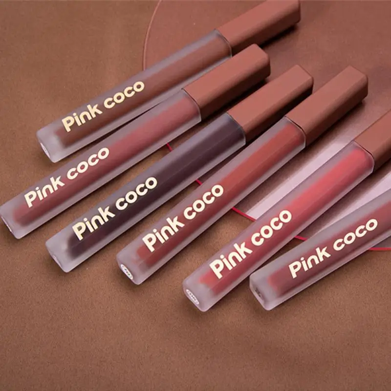 Matte Velvet Lipstick Waterproof Long Lasting Lip Gloss Lip Balm Easy To Color Women Korean Makeup Cosmetics Maquillaje TSLM1
