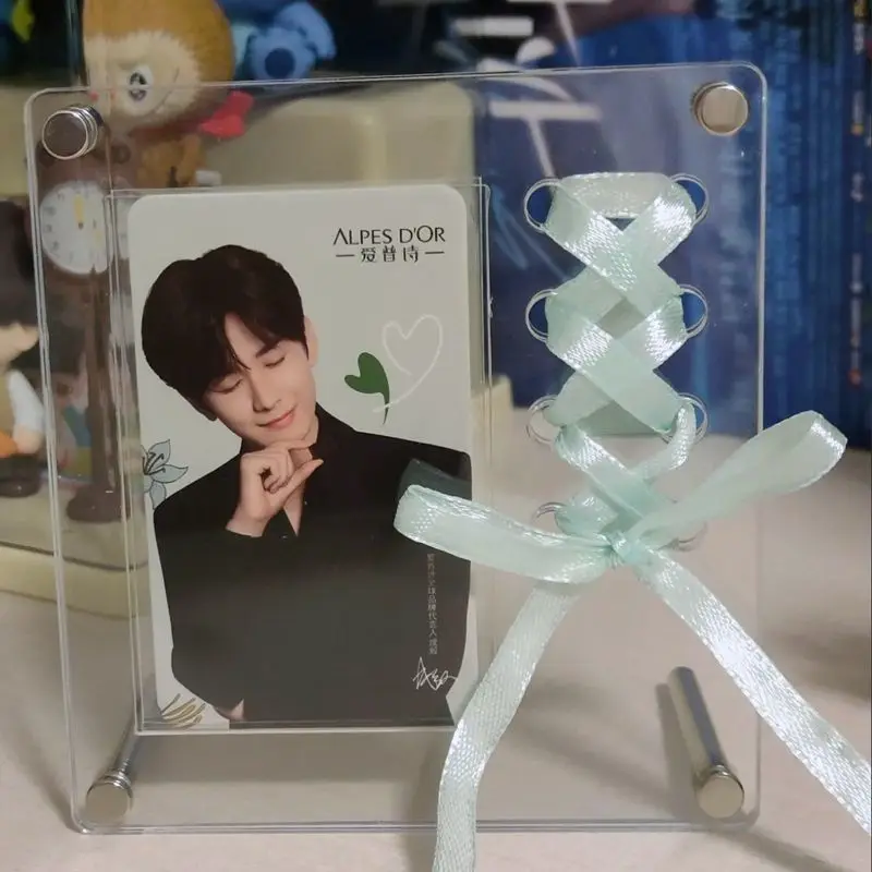 その他 FUKUYA photo card acrylic frame ribbon Amazon.co.jp: Fukuya Photo Card Acrylic Frame Lace Ribbon