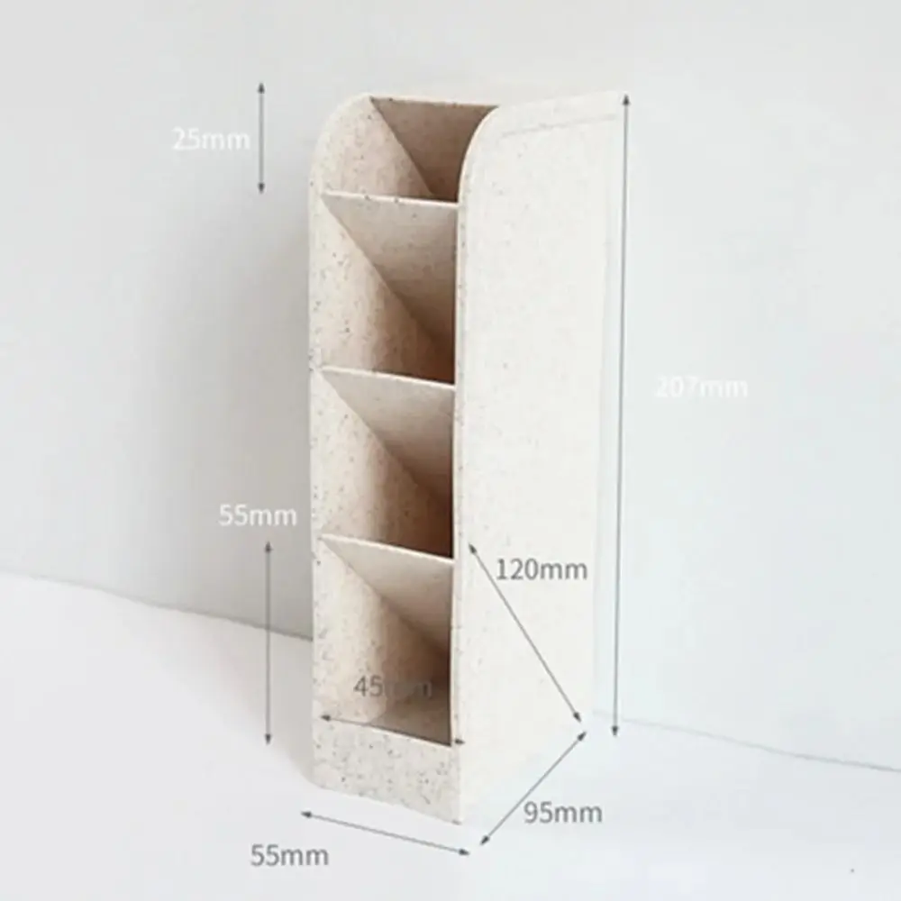 4 siatka kolor makaronika ukośne wstawianie Organizer na biurko obsadka do pióra pudełko na pojemnik na pędzle do makijażu ołówkiem szkolne artykuły piśmienne