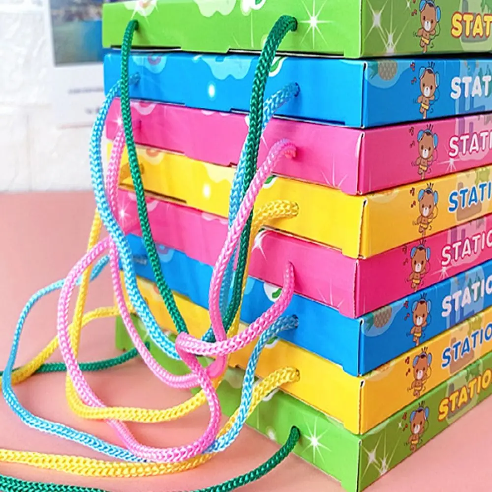 Learning Student Stationery Gift Box Exquisite Award Gifts Pencil Ruler Eraser Studying Cartoon Stationery Set Birthday Gifts