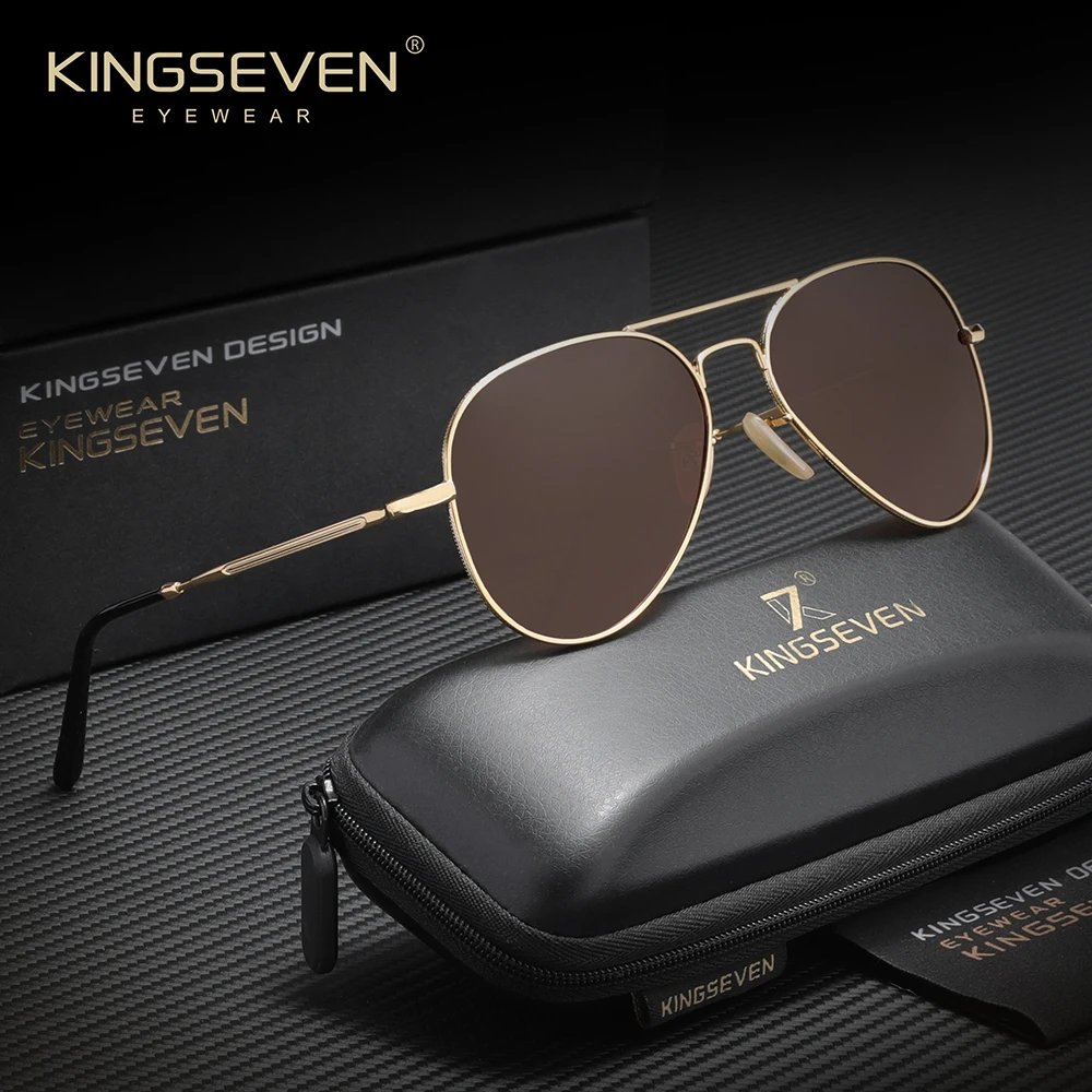 KINGSEVEN الرجال الاستقطاب النظارات الشمسية عالية...
