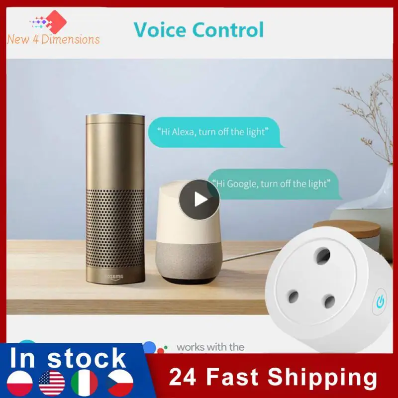 

100-240v Wireless Remote Socket Home Pc Smart Power Socket Smart Plug 10a Wifi Plug Portable Timer