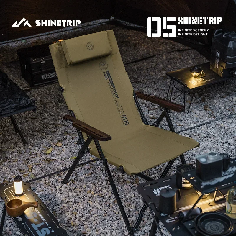ShineTrip Outdoor Camping Folding Chair Portable Camping Adjustable Folding Chair Office Lunch Nap Fishing Picnic Chair 4 ShineTrip Outdoor Camping Folding Chair Portable Camping Adjustable Folding Chair Office Lunch Nap Fishing Picnic Chair 4