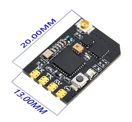 Radiomaster XR1 Nano Multi-Frequency ELRS Receiver - Dual-Band 2.4GHz 900Mhz 5