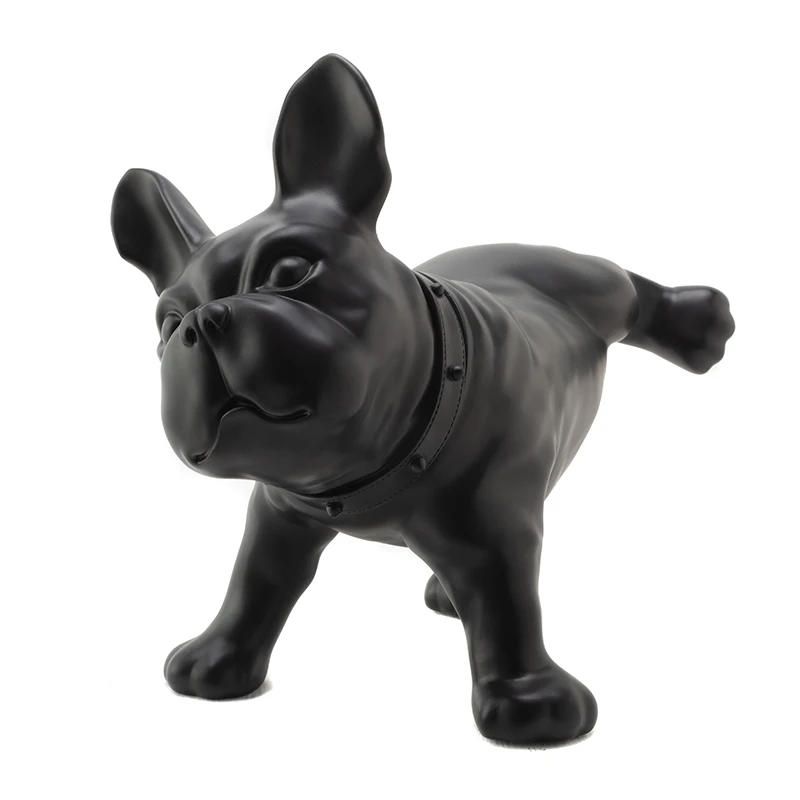 Resin French Bulldog Dog Figurine Vintage Home Decor Crafts Room