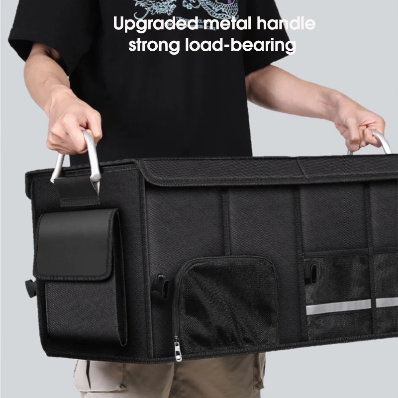 Waterproof Foldable Trunk Storage Box - Large-Capacity Portable Car Organizer