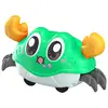 Crawling Crab Sensory Toy Cute Crawling Crab Baby Toy Interactive Walking Dancing Toy Infant Fun Birthday Gift Entertainment For 1