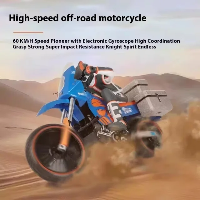 Pdracing 1/4 2s Remote Control Motorcycle Off-Road Racing Electric Brushless Rc Model Car Rtr Birthday Gift 3