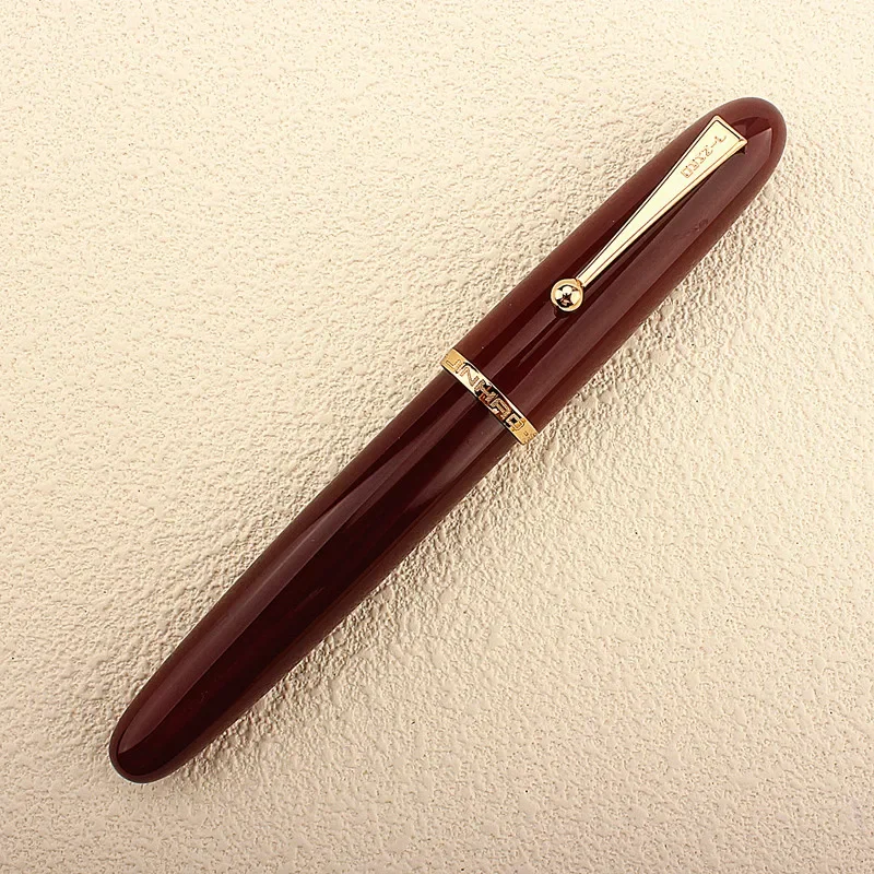 Jinhao 9019 투명 컬러 송진 만년필 용품, 0.5 0.7mm 잉크, 학생 학교 문구, 비즈니스 사무용품 선물