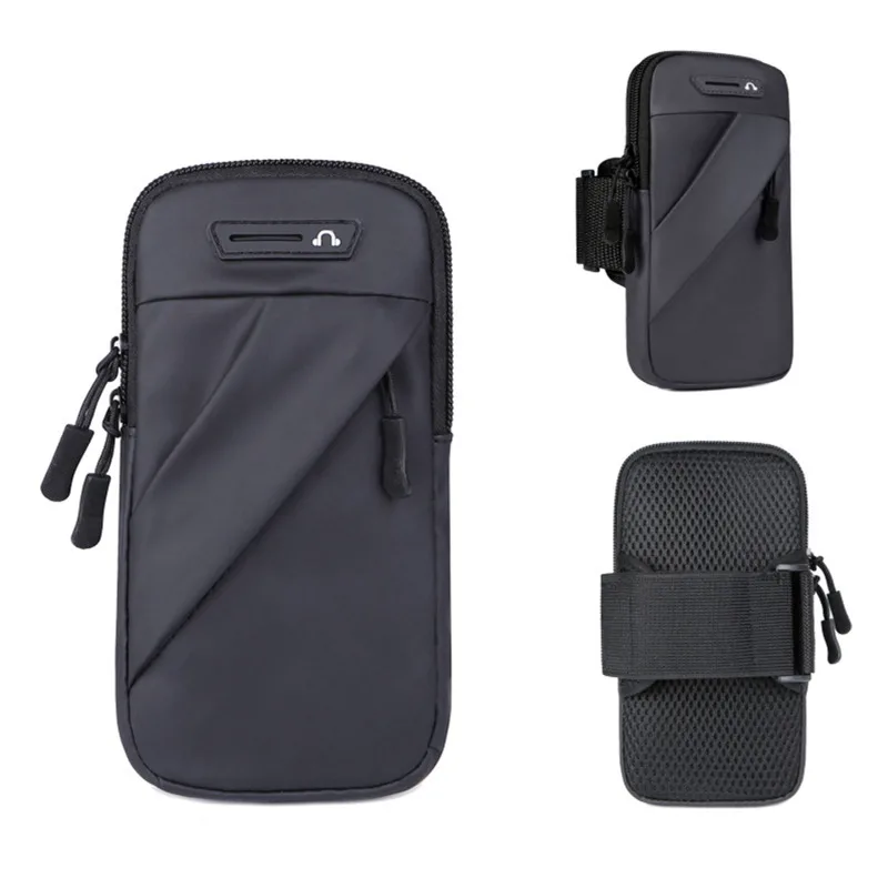 Telefon Arm Tasche Mit Kopfhörer Jack Wasserdicht Atmungsaktiv Sport Laufen Telefon Halter Gym Handy Halter Jogging Taschen – Detail 12