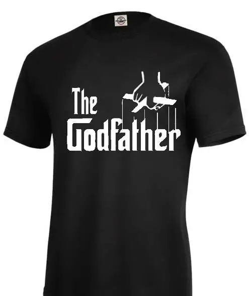 Футболка крестного отца разных цветов, размер для взрослых, графическая футболка, Классическая, с длинным рукавом Футболка крестного отца разных цветов, размер для взрослых, графическая футболка, Классическая, с длинным рукавом