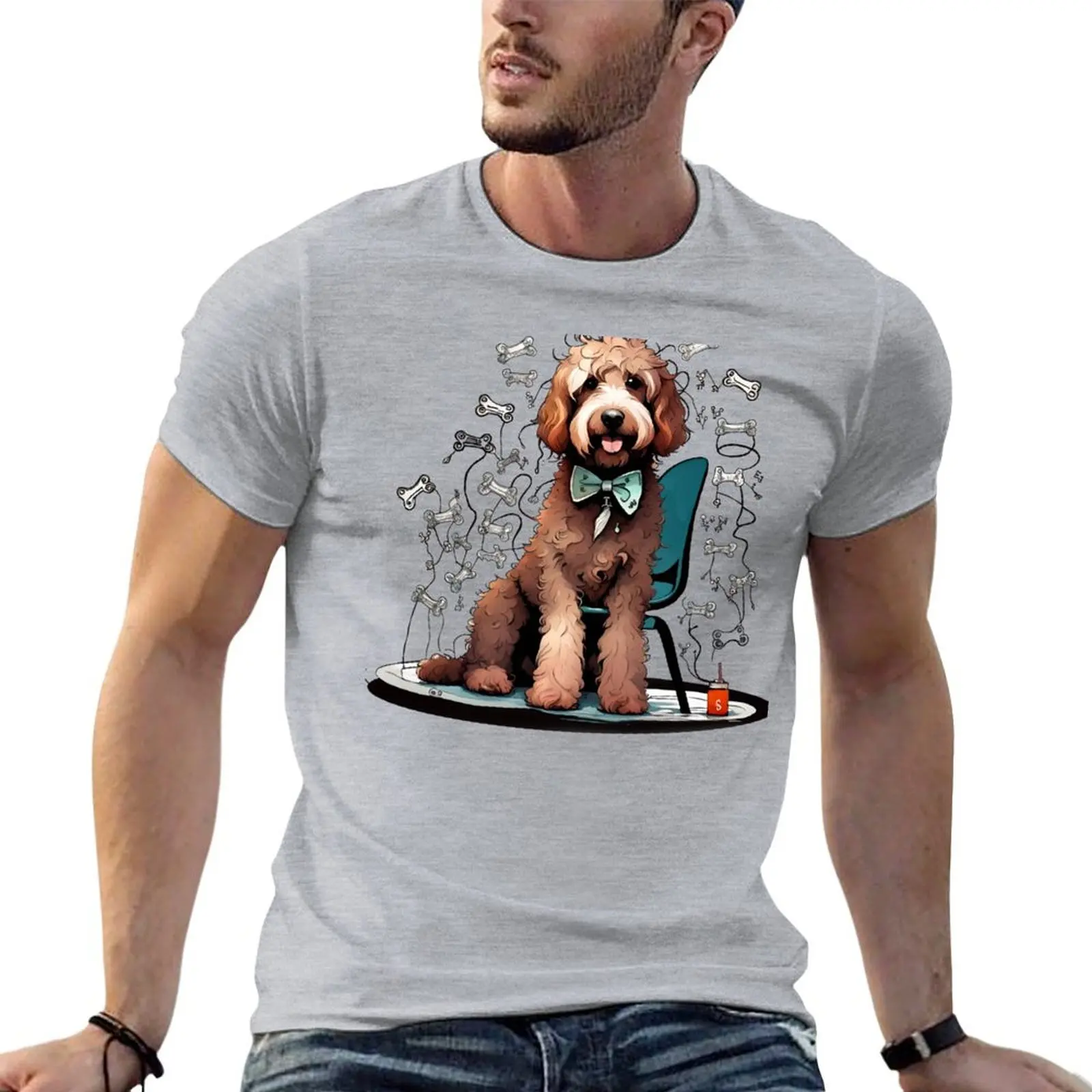 

Labradoodle and Dog Treats T-shirt sublime plus size tops plain t shirts men