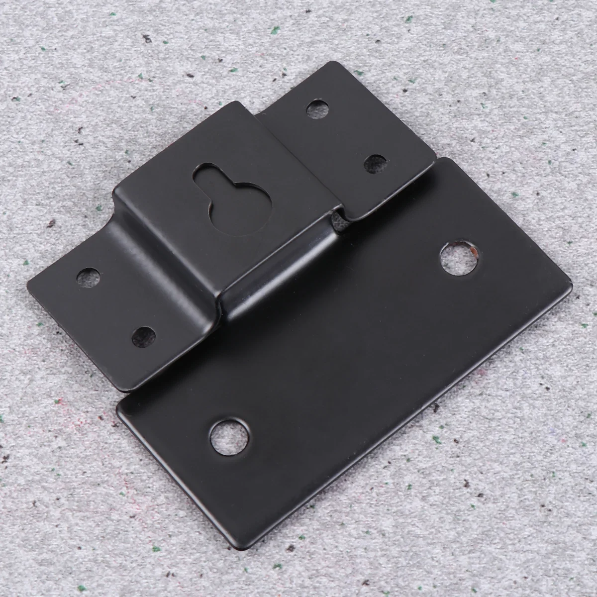 

5PCS Universal Wall Mounted Speaker Hanger Speaker Wall Brackets Holder for Home Store Hospital (Black)