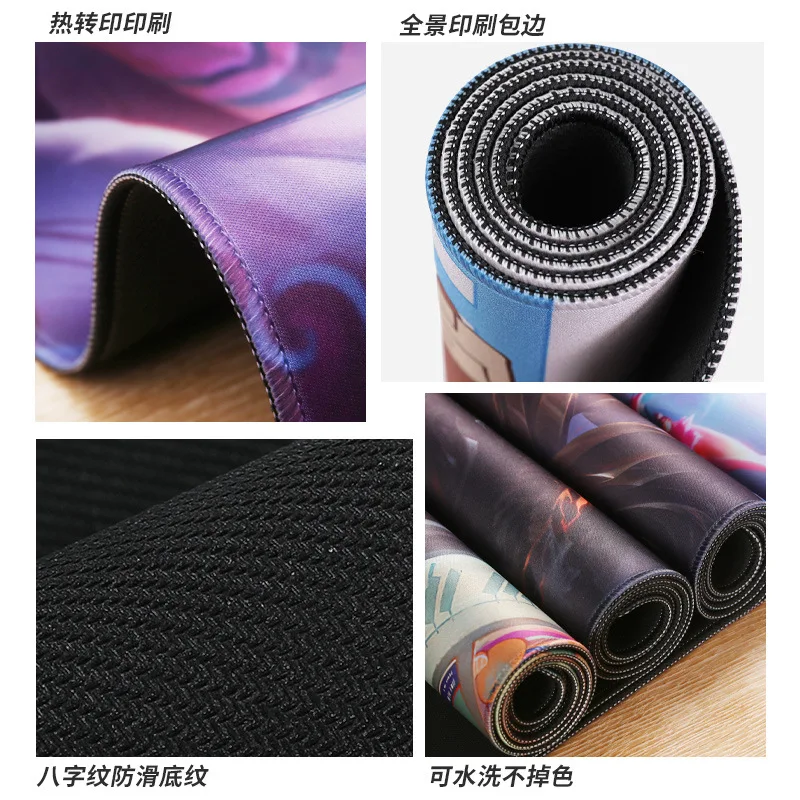 Tappetino per Mouse XXL, Foglie Verdi Tropicali Tappetino Mouse Gaming 700x400x4mm Grande Mouse Pad Morbido Resistente Base in Gomma Antiscivolo per Laptop Ufficio Gioco Tappetino Scrivania