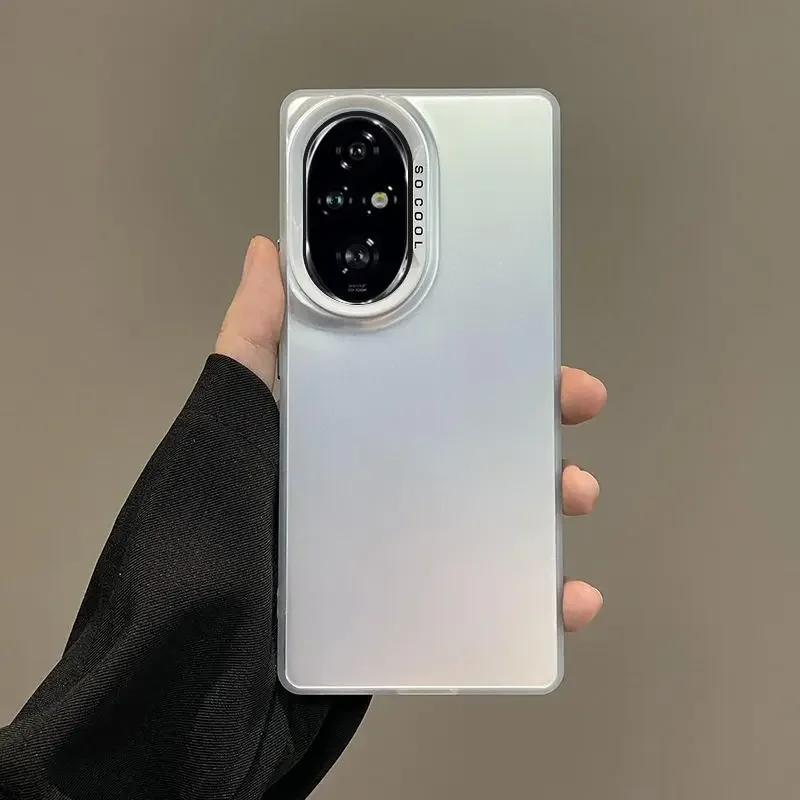 Luxury Metallic Aurora Matte Phone Case Cover