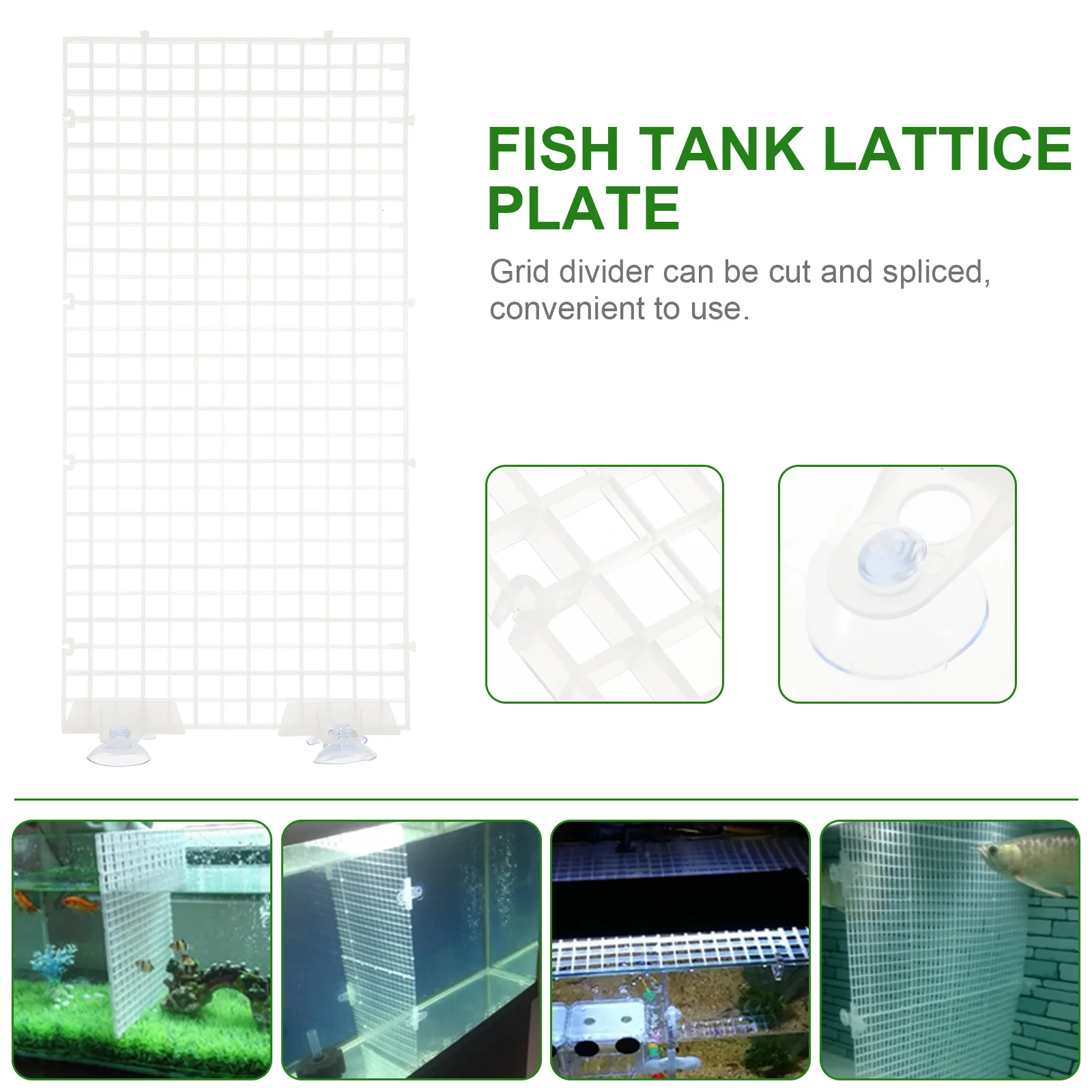 Aquarium Transparent Breeding Divider 6