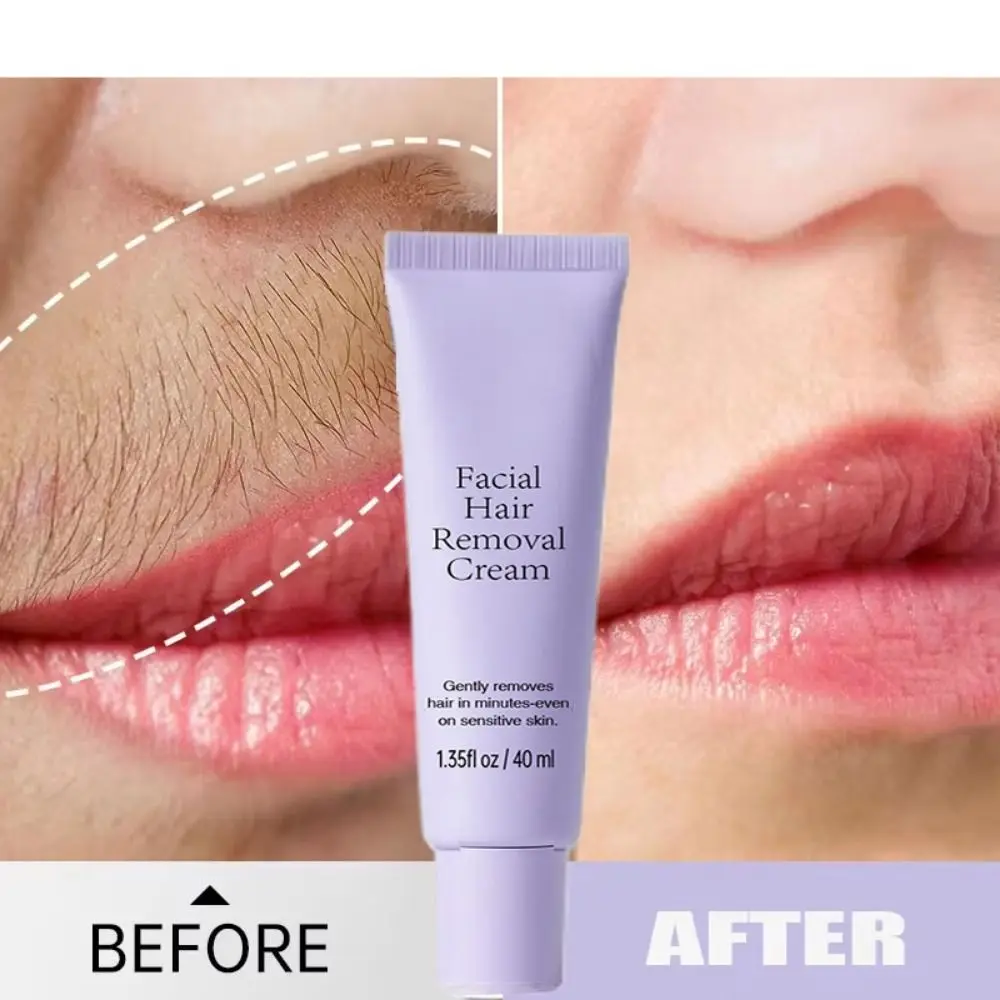 Non-irritating Facial Hair Removal Cream Nourish Fast Hair Removal Hair Inhibitor Cream Smoothing Hydration Depilatory Cream_voghion.com
