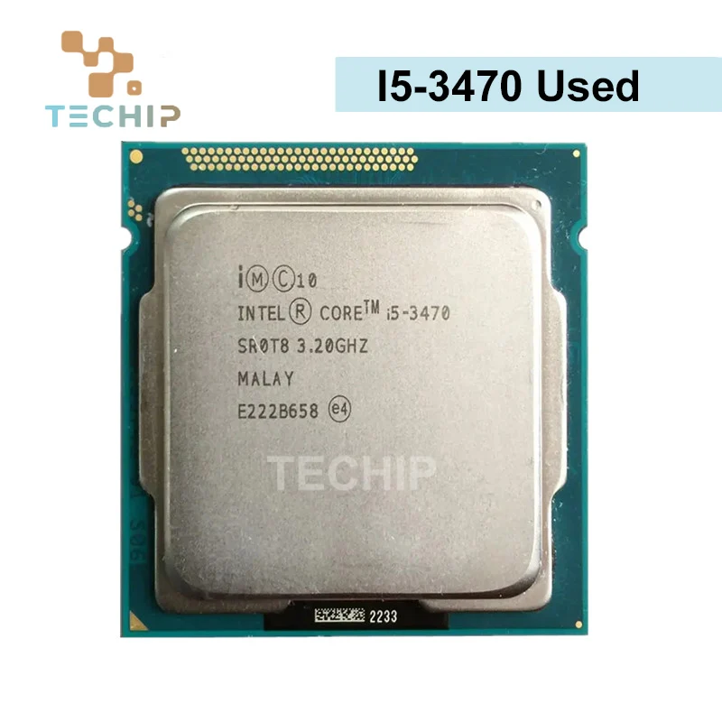 100% Originale Intel Core I5 3470 Lga 1155 Processore 3.20Ghz 5Gt/S 6Mb L3 Socket 1155 I5-3470 Supporto Cpu Scheda Madre B75
