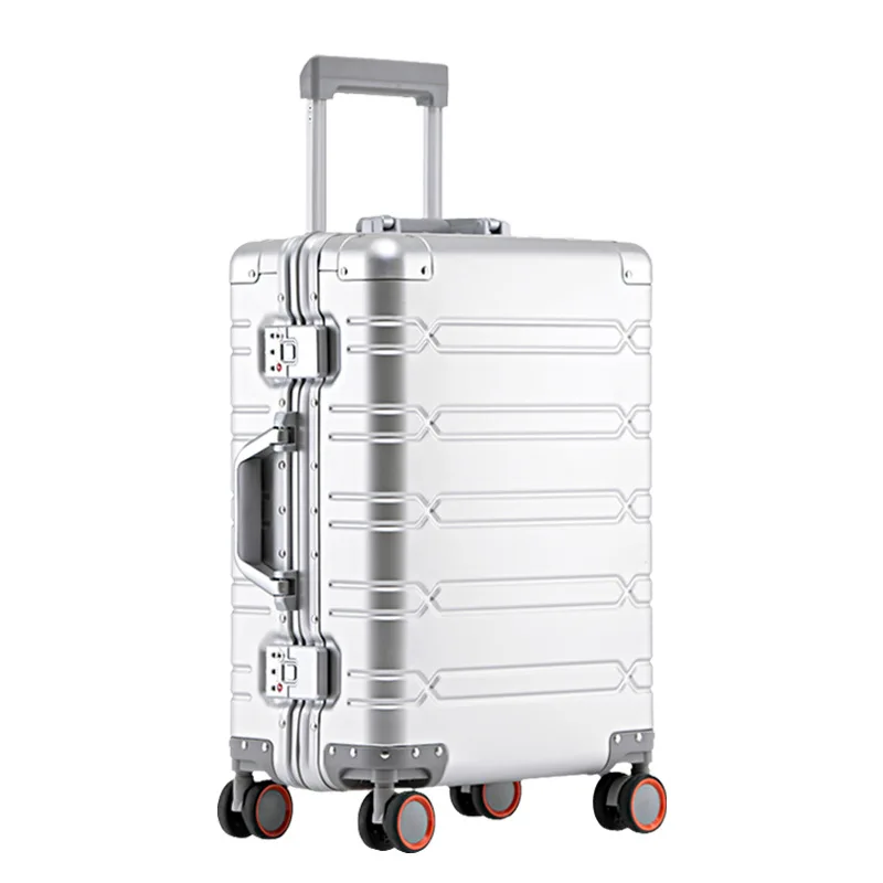 Carry-on suitcase，20 inch carrier，aluminium luggage，All aluminum magnesium alloy material，permitted to both men and women