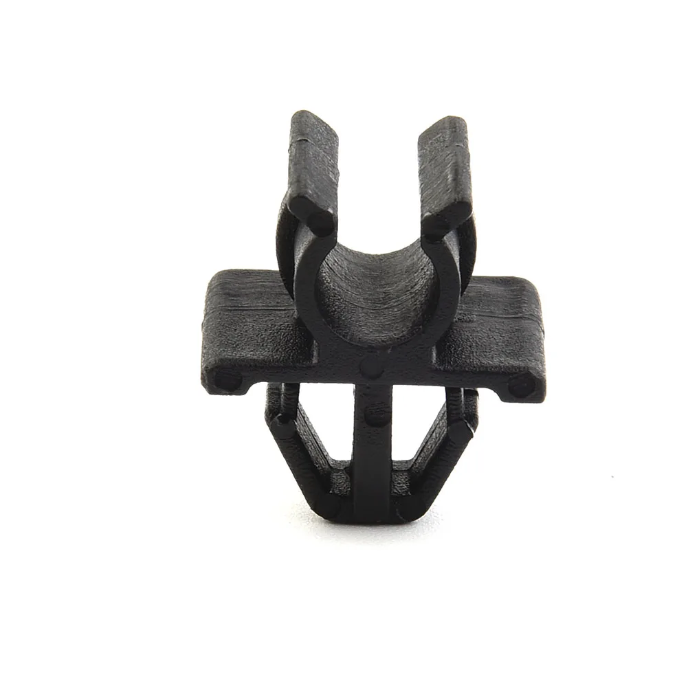 

2pcs Car Hood Prop Rod Clip For Nissan Plastic Black Car Fastener Hood Rod Holder Clip Auto Fastener Hood Bonnet Prop Rods