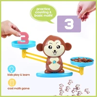 Monkey Balance Math Game Montessori Educational Toys for Kids Preschool Baby Development Toys Number Teaching Children Math Toys 2