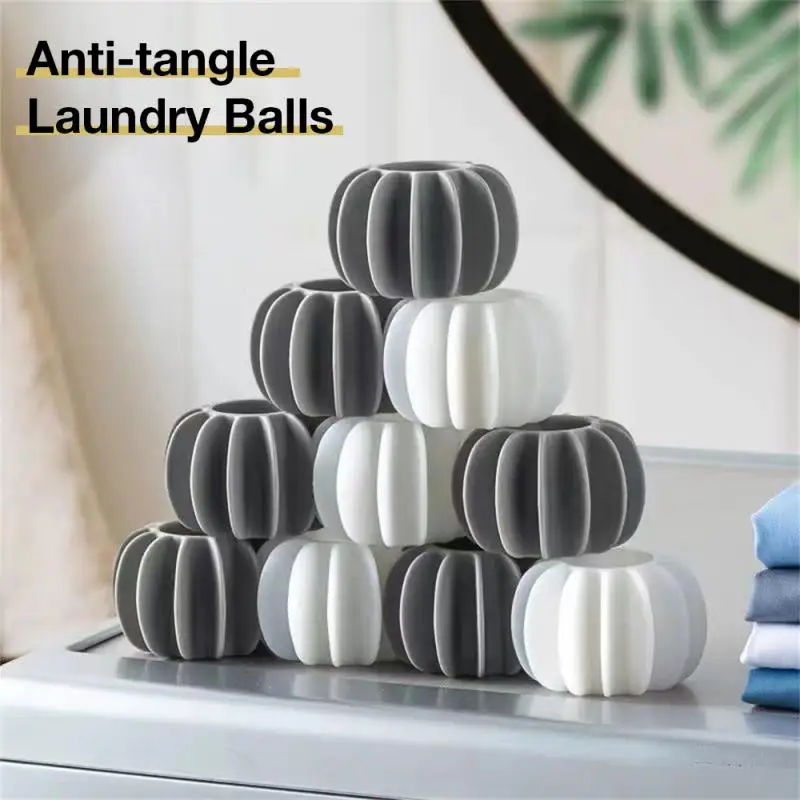 

Anti-Tangle Laundry Ball Magic Silicone Laundry Ball Reusable Hair Cleaning Tools Pet Hair Catcher Washing Machine Accessories