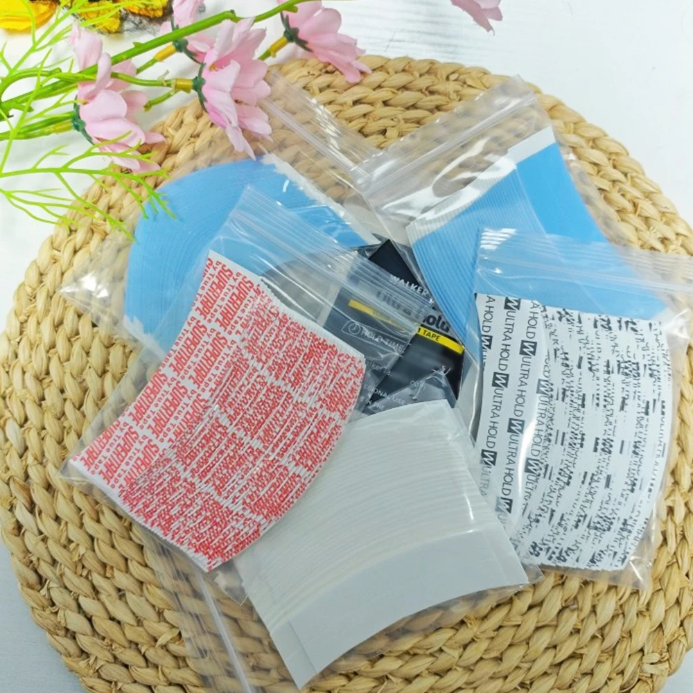 36pcs/lot Supertape 방수 헤어 테이프 레이스 가발용 양면 접착 슈퍼 ..