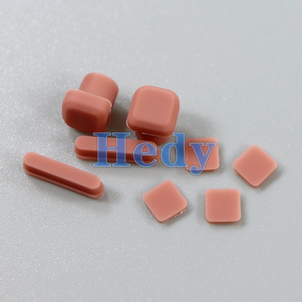 1set Ersatz Hohe Qualität Für DS Lite Konsole Schraube Gummi Füße Abdeckung für NDSL Oberen LCD Bildschirm Schrauben Abdeckung gummi – Detail 7