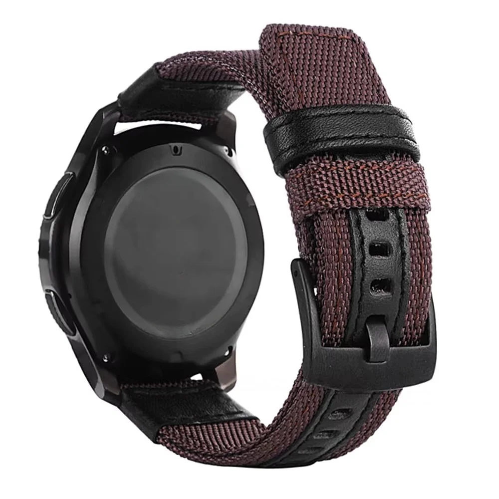 Nylon Woven Sport Band Wrist Strap - 22mm & 20mm