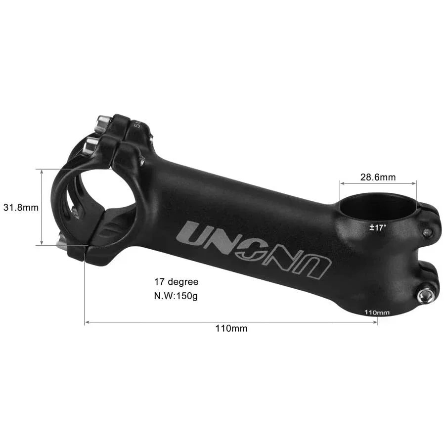 UNO MTB Bike Stem -7 17 35 Derajat Ultraringan Alu 60 70 80