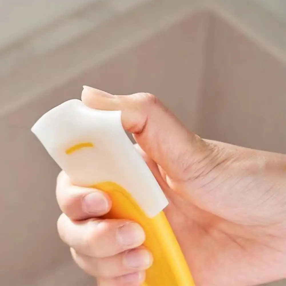 Silicone Pot Scraper Silicone Decontamination Scraper High Heat Resistant Silicone Spatula Set for Efficient Safe Kitchen Use 4