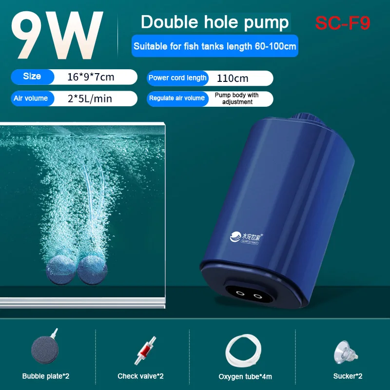 9w Double holes set