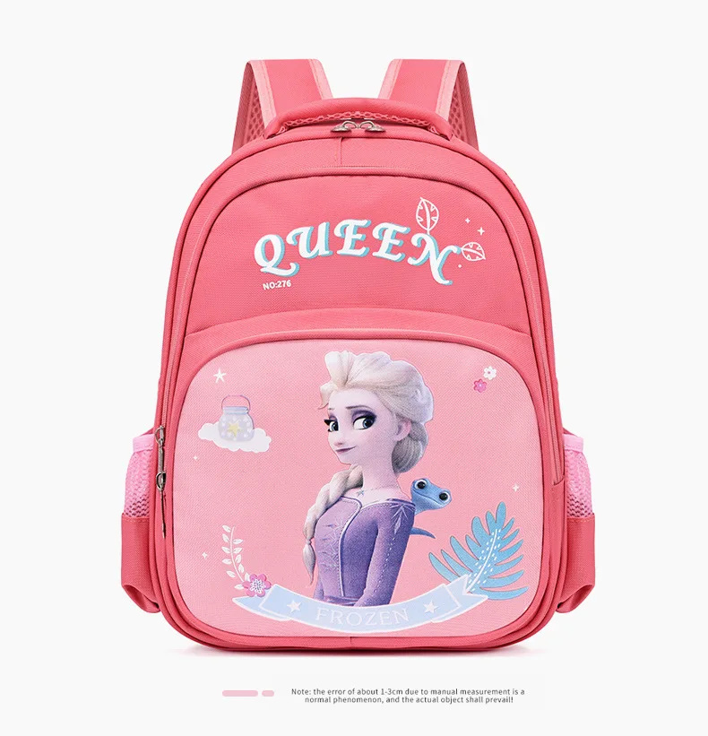 Disney New Frozen Marvel School Bags For Boys Girls Primary Student Shoulder Orthopedic Backpack Spider Man Elsa Anna Mochilas