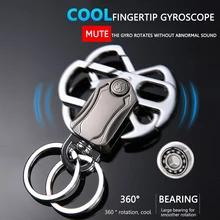 

Cool Keychain 360 Degree Keychain Bottle Opener Bearing Silent Rotation Design Key Ring Outdoor Camping EDC Multi Tools