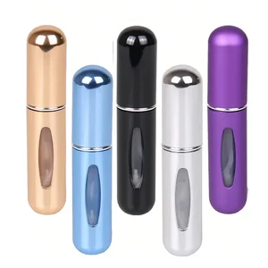 5PCS 5ml Portable Mini Refillable Perfume Bottle Atomizer Bottle for Travel