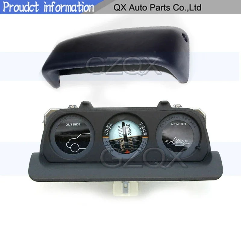 CAPQX NEW Altimeter Inclinometer Central Display For Mitsubishi Pajero Montero MK2 V31 V32 V33 Vice central control instrument