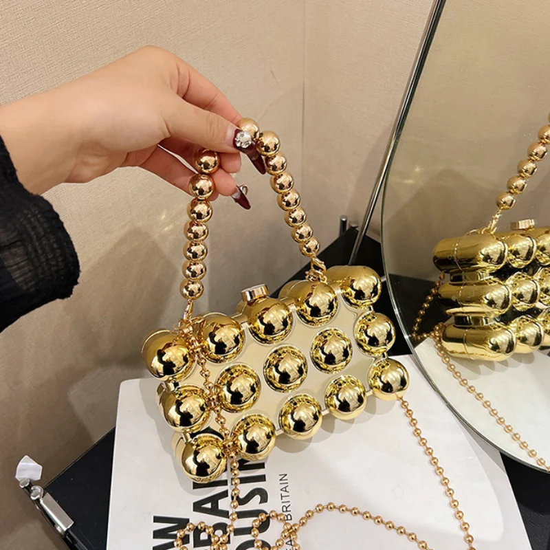 2024 New Acrylic Bags for Women Fashion Small Square Handbag Woman Chain Hard Evening Cute Mini Female Shoulder Crossbody Bag