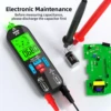A1X USB Charge Digital Smart Multimeter True RMS DC AC Voltage Tester Capacitance Ohm Hz Diode Hz Continuity NCV Live Tester 2