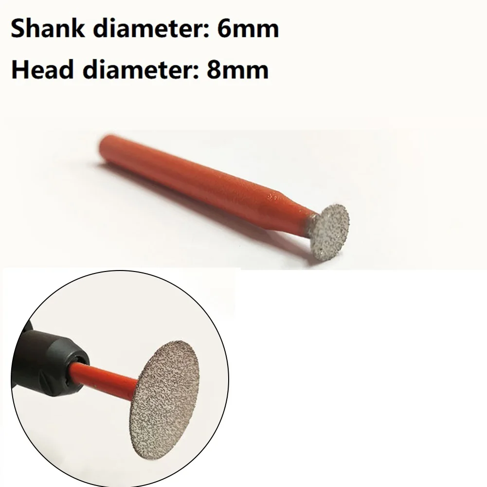 

Алмазная шлифовальная головка премиум-класса с насадками 8, 30 мм, режущая головка для резьбы по камню и нефриту