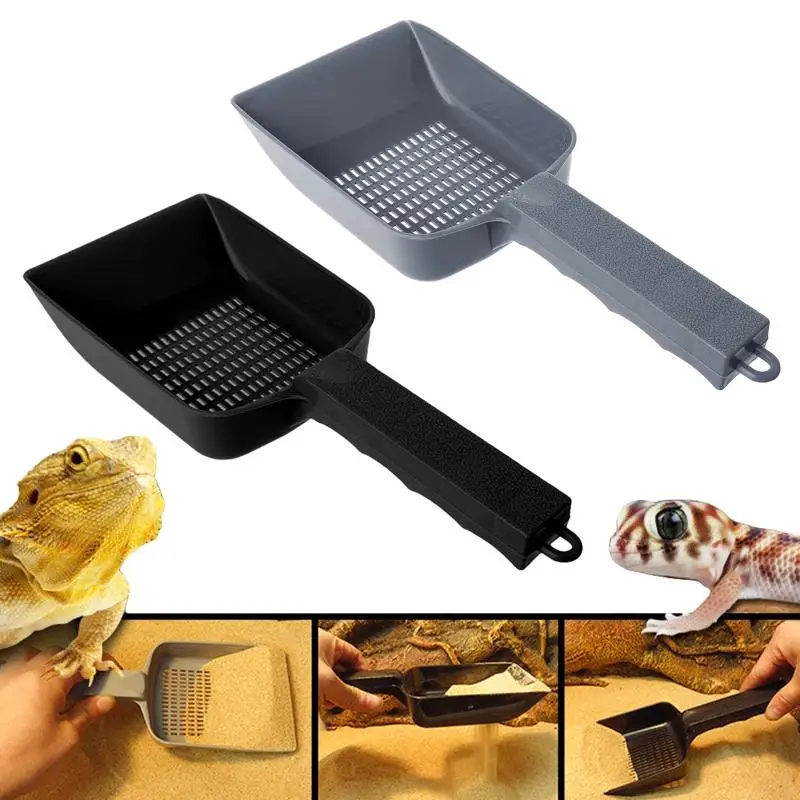 34YF Non-slip Cat Litter Kitten Litter Pet Shovel Pet Cat Sifter Sand Toilet Clean