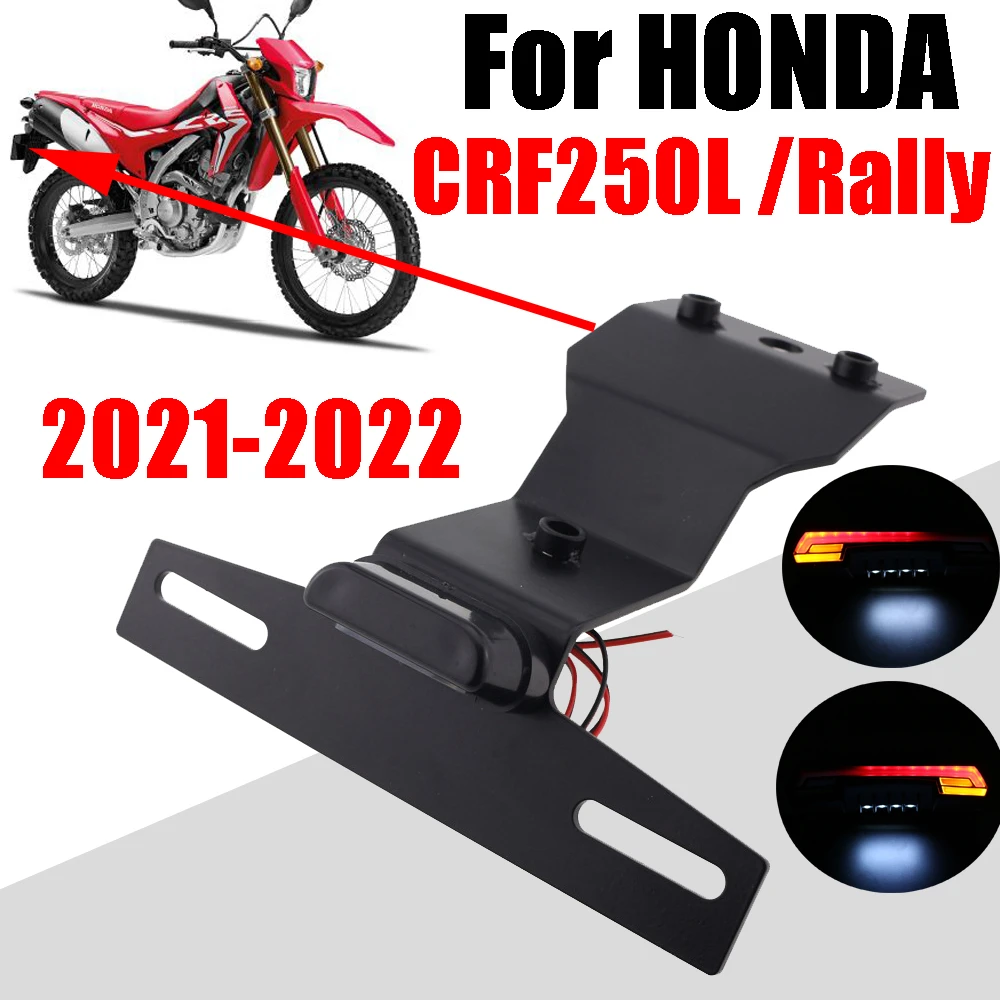 For Honda Crf250l Crf250 Rally L Crf 250 L 21 22 Accessories Rear License Plate Holder Tail Tidy Fender Eliminator Bracket Covers Ornamental Mouldings Aliexpress