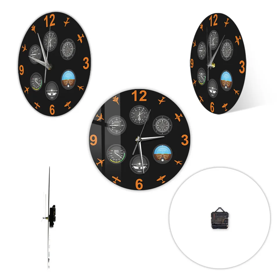 Aeroplane Clock Boeing B-17 Flying Fortress Airplane Altimeter