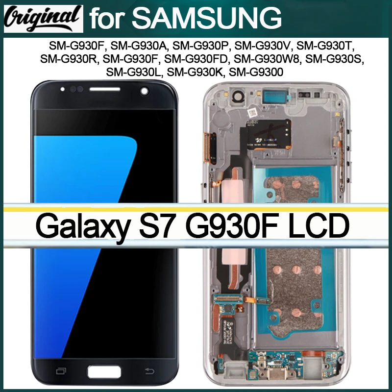 Full Tested 5.1'' With Burn Shadow Amoled Lcd Replacement For Samsung